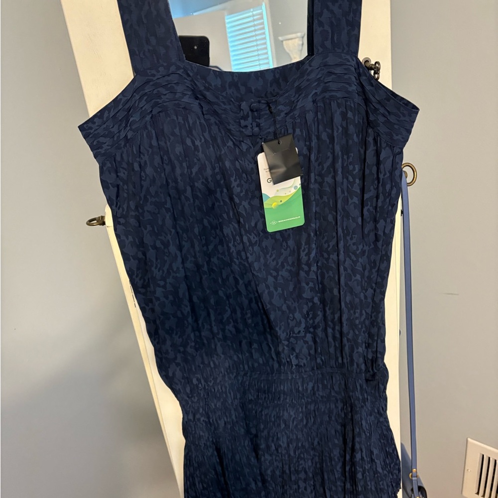 Current Air Midnight Blue Midi Dress